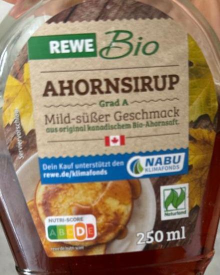 Фото - Ahornsirup mild-suber greschmack Rewe bio