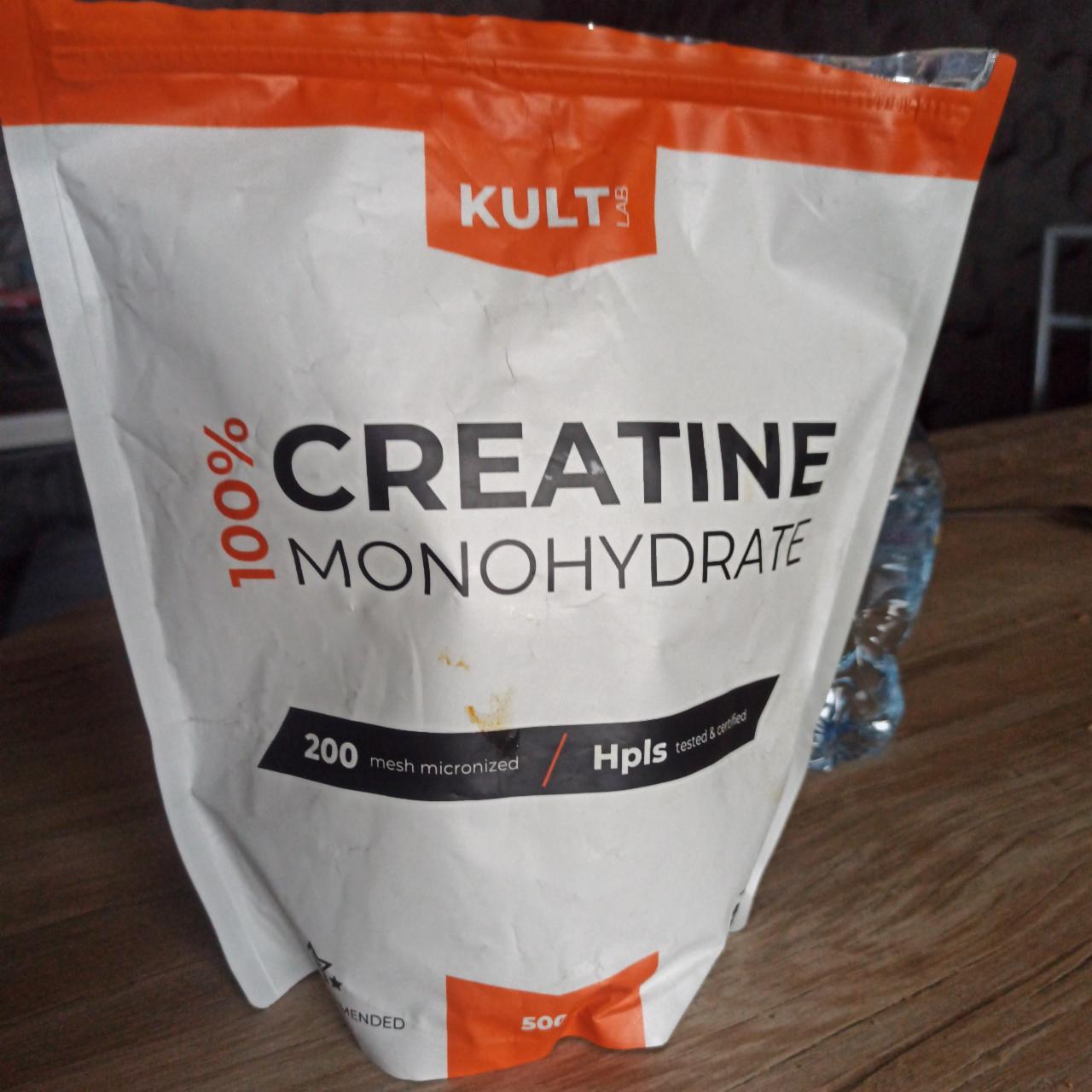 Фото - Creatine monohydrate Kult lab