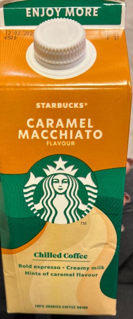 Фото - Chilled Coffee Caramel Macchiato Flavour Starbucks