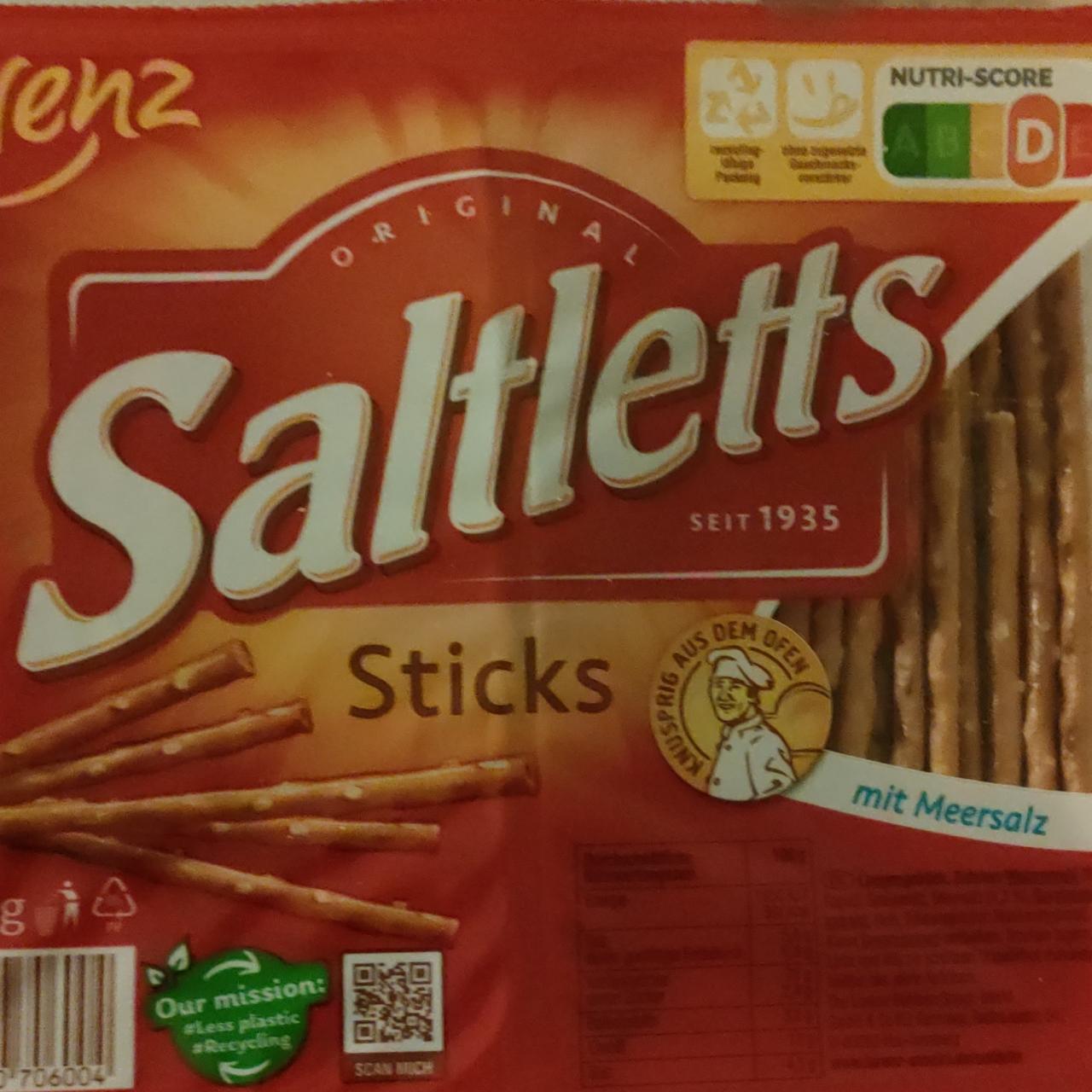 Фото - Saltletts sticks mit meersalz Lorenz