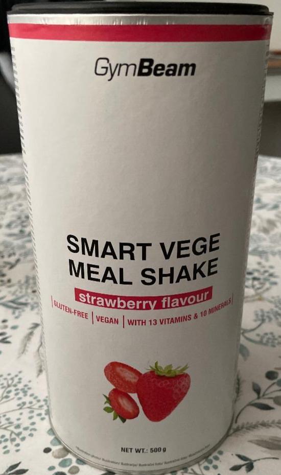 Фото - Smart Vege meal shake strawberry flavour GymBeam