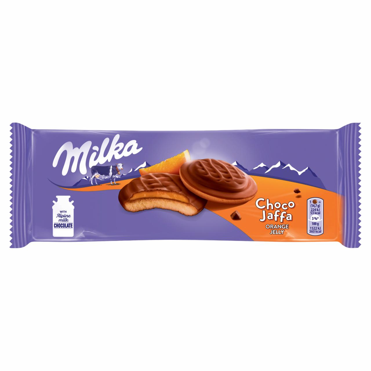 Фото - Печенье Choco Dessert Orange Jelly Milka