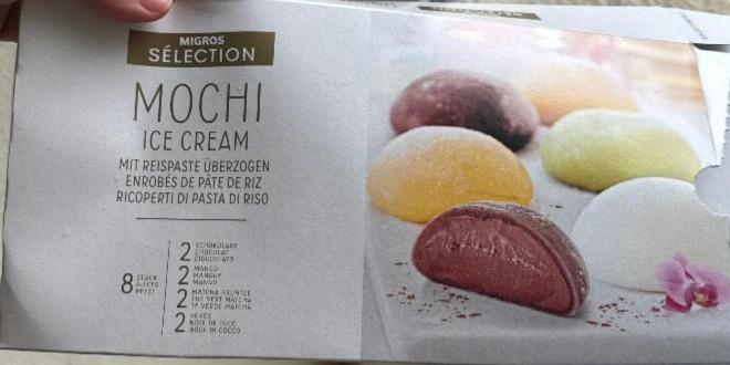 Фото - Mochi ice cream Migros Sélection