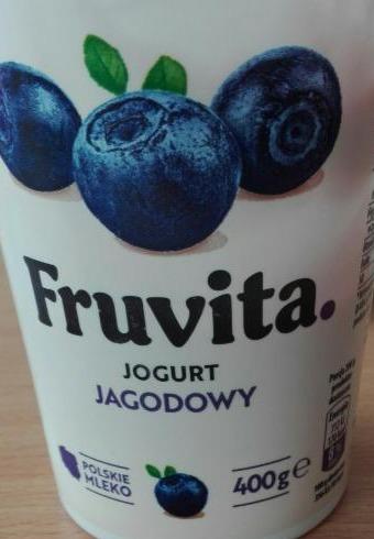 Фото - Йогурт ягодный 2.5% Fruvita