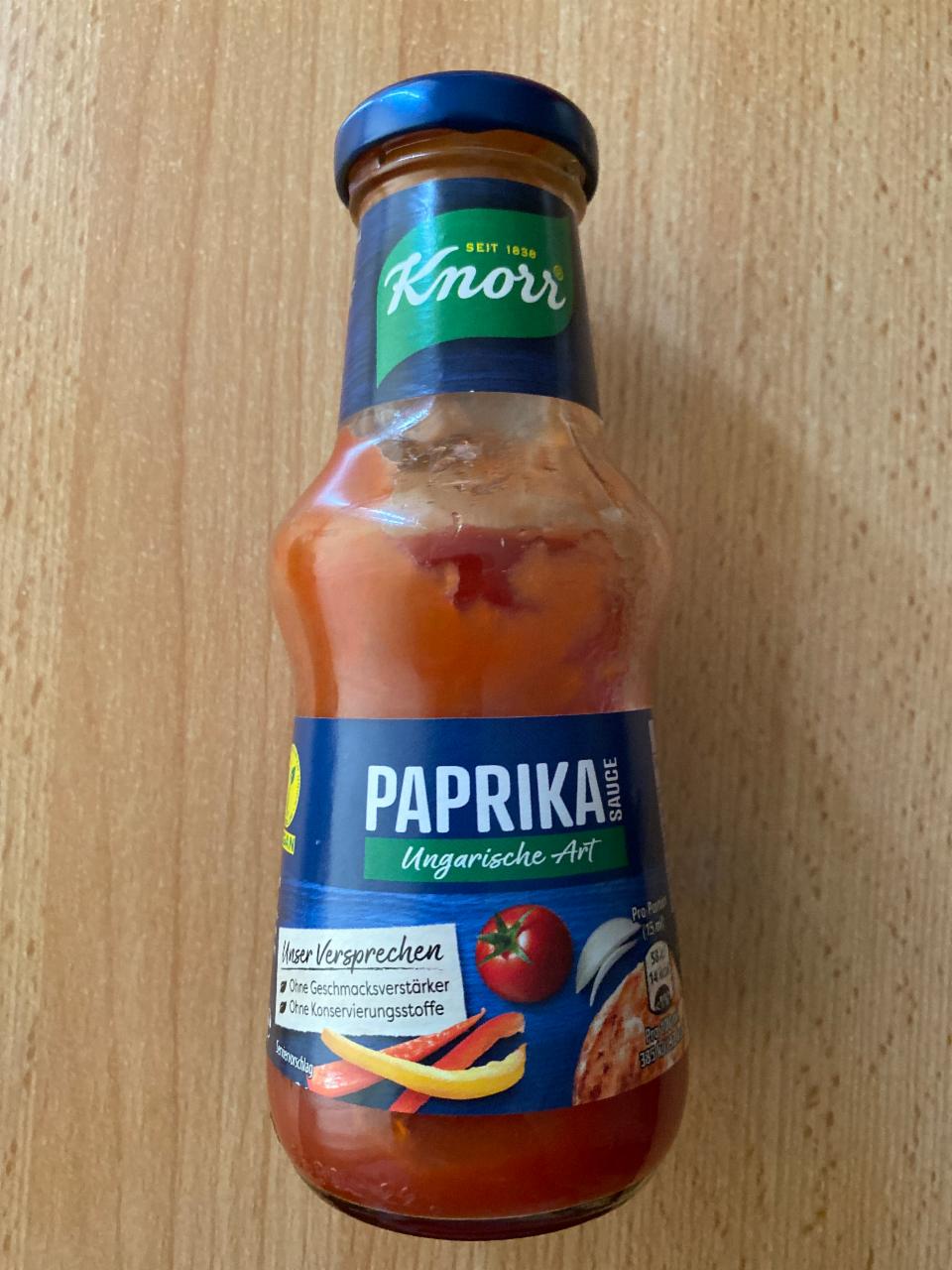 Фото - Paprika sauce Ungarische Art Knorr