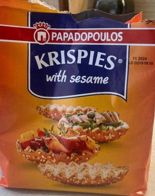 Фото - Krispies with sesame Papadopoulos