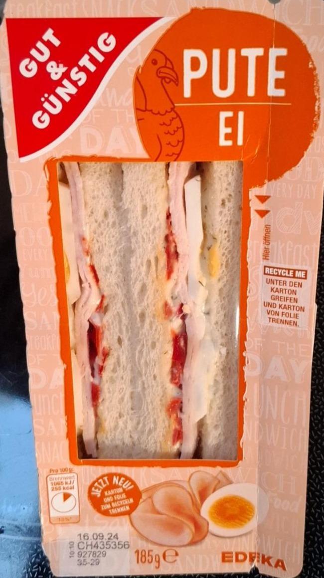 Фото - Sandwich PUTE EI Gut&Günstig