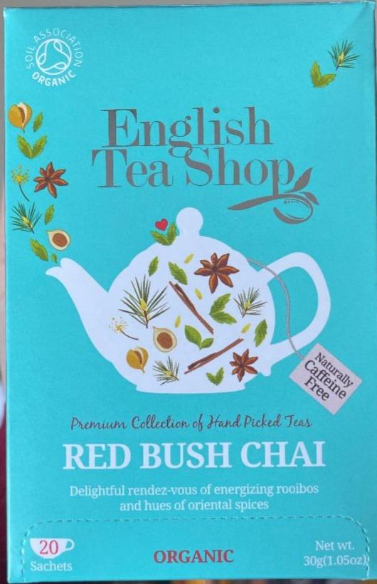 Фото - Чайный напиток ройбуш Red bush chai English Tea Shop