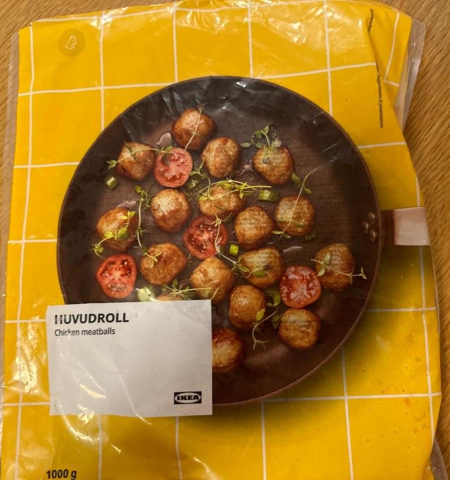 Фото - Митболы куриные Huvudroll Chicken Meatballs Ikea