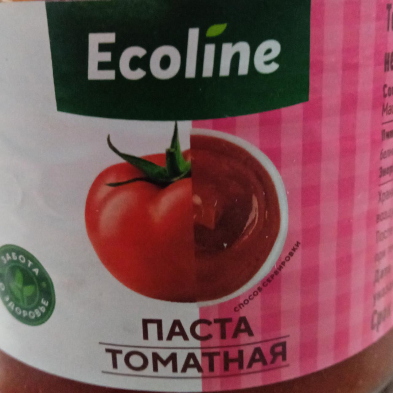 Фото - Паста томатная Ecoline