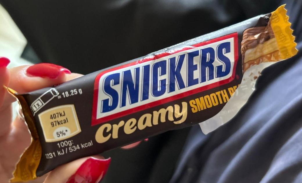 Фото - Snickers Creamy Smooth Peanut