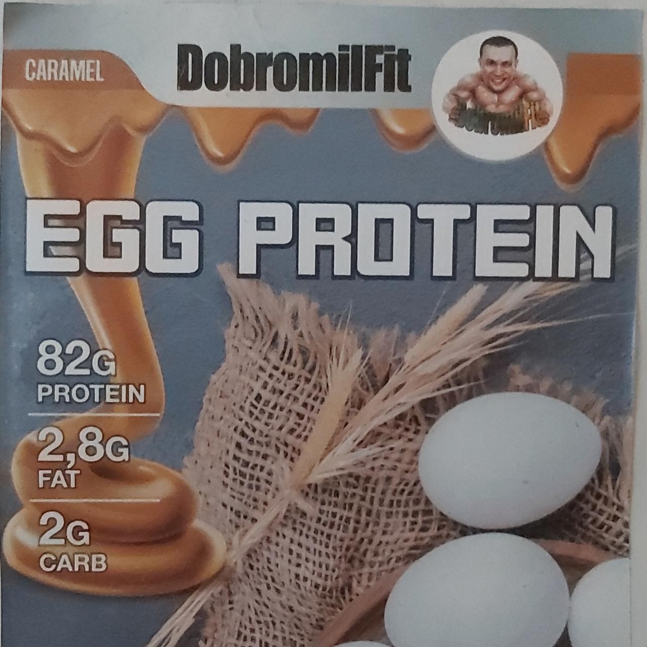 Фото - Протеин egg protein caramel DobromilFit