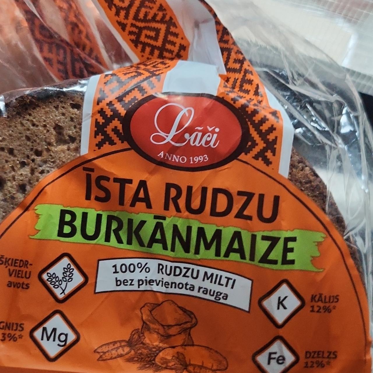 Фото - Īsta rudzu burkānmaize Lāči