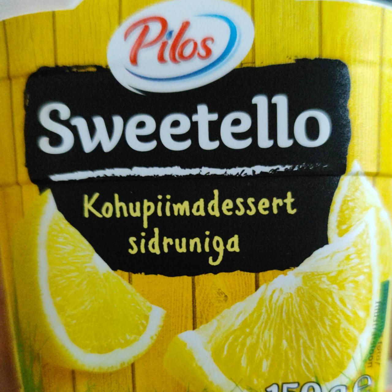 Фото - Sweetello kohupiimadessert sidruniga Pilos