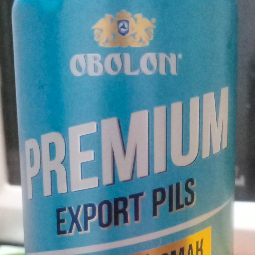 Фото - Пиво premium Export pils Оболонь