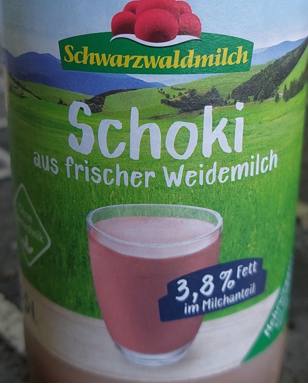 Фото - Schoki aus frischer weidemilch 3.8% Schwarzwaldmilch