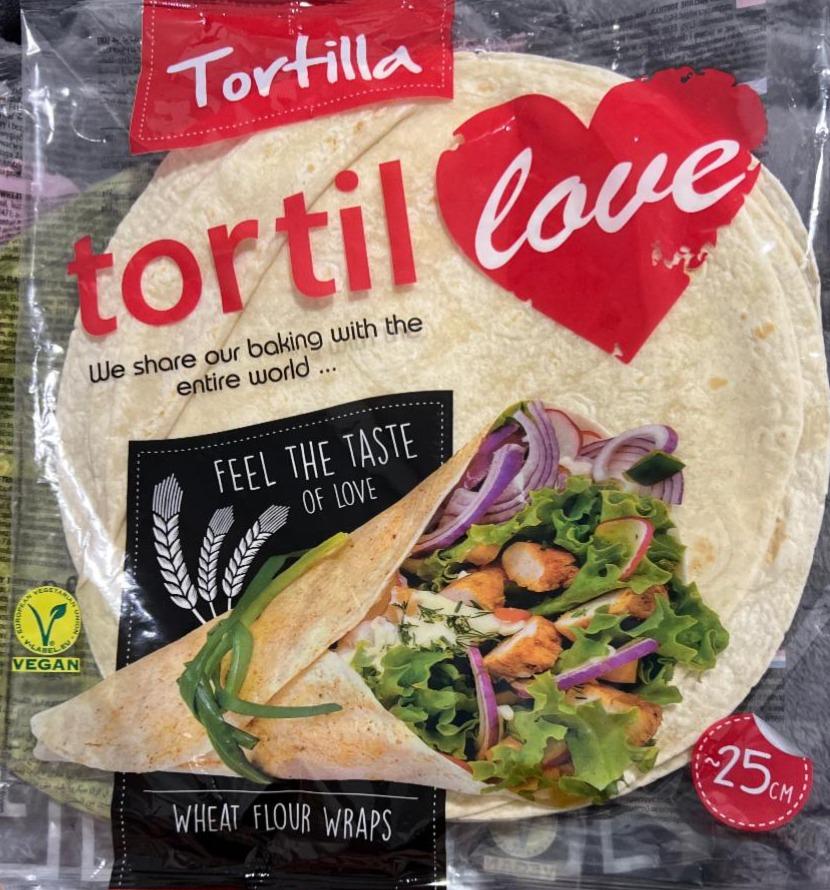 Фото - Тортилья пшеничная tortil love Tortillove