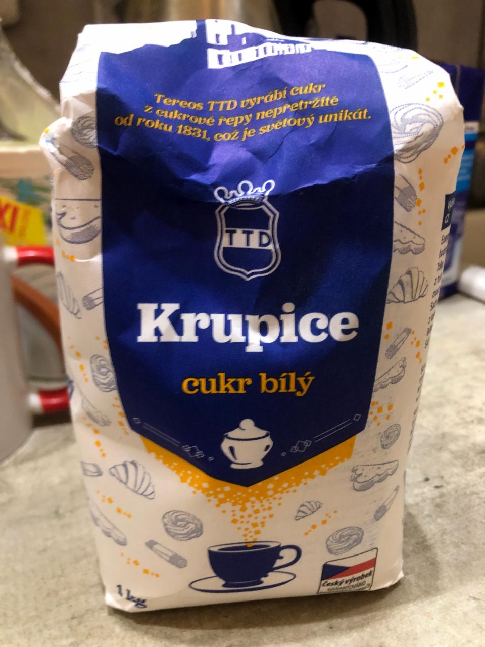 Фото - Cukr bílý krupice TTD