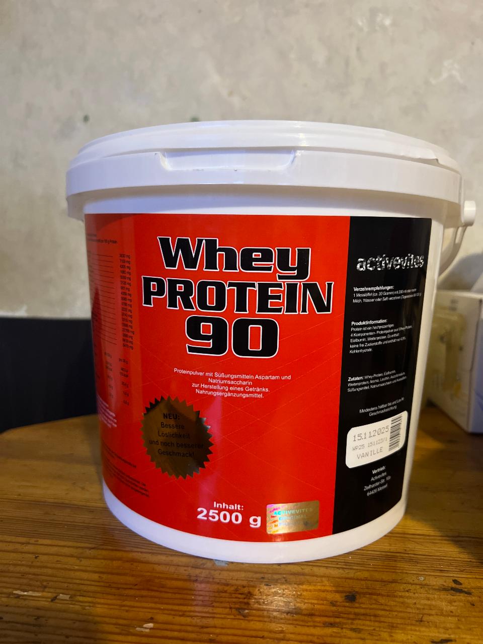 Фото - Протеин whey protein 90 Activevites