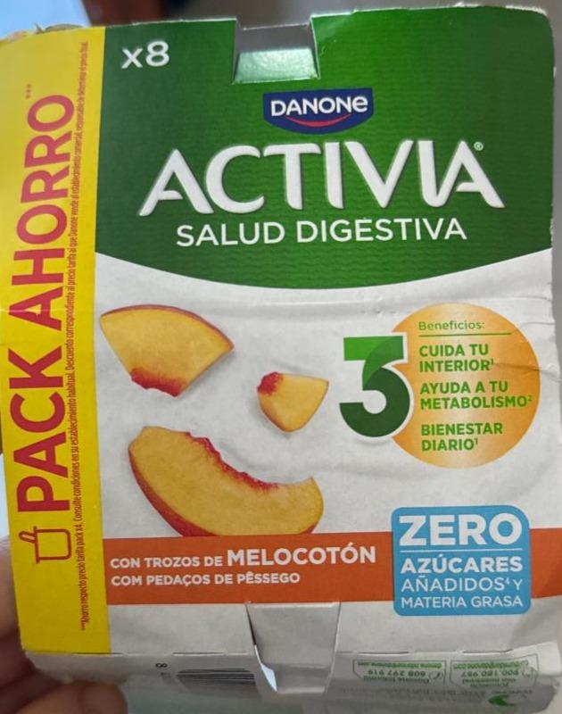 Фото - Yogur 0% melocotón Activia