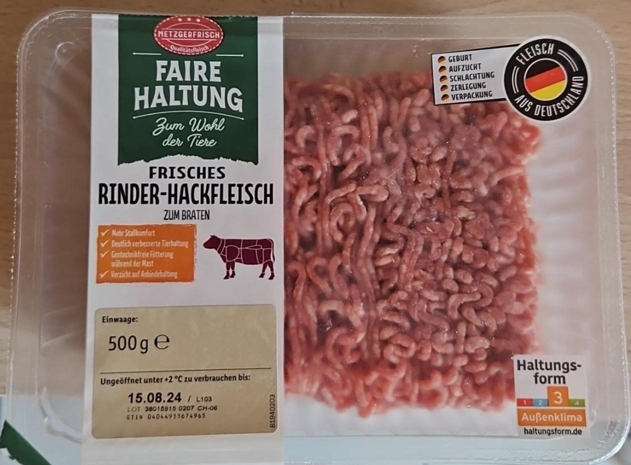 Фото - Rinder Hackfleisch Metzgerfrisch