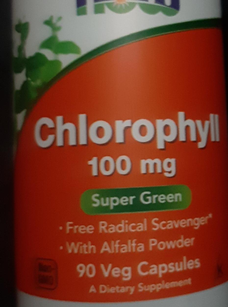 Фото - Chlorophyll 100 mg Super Green Now