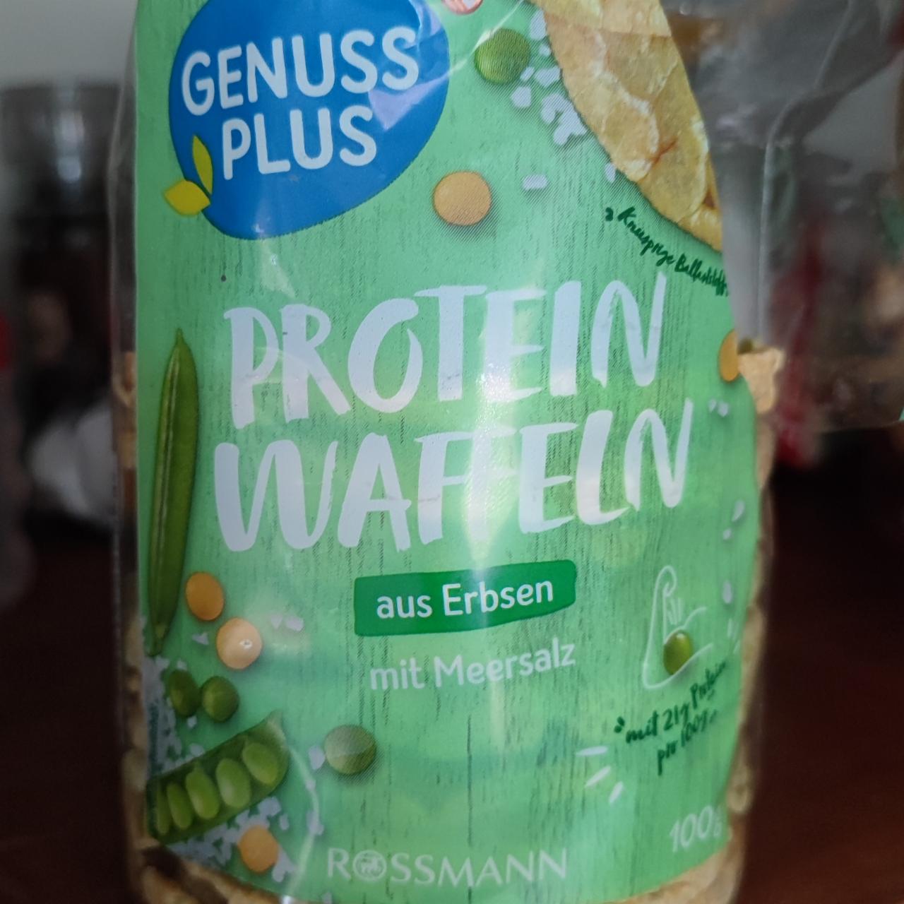 Фото - Protein Waffeln aus Erbsen Genuss plus