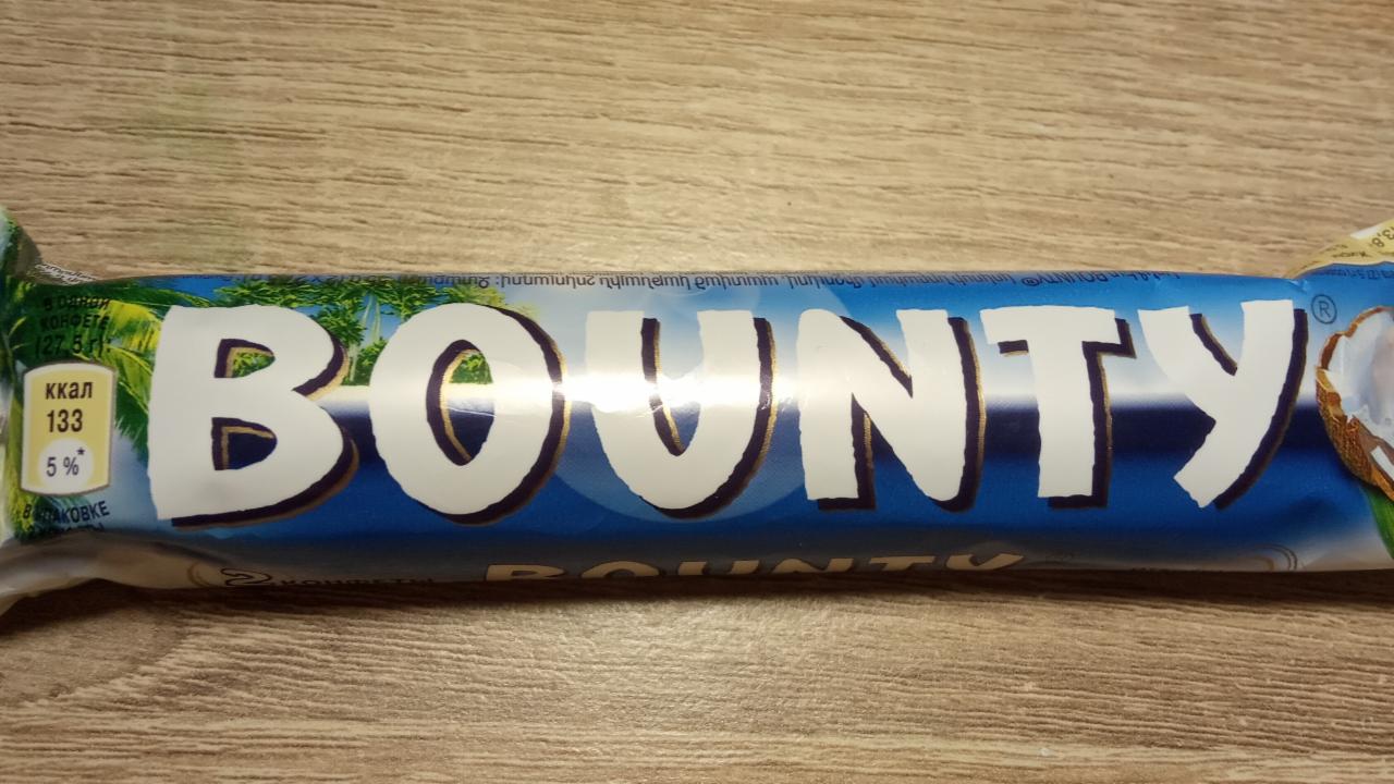 Батончик Bounty Trio шоколадный 82 5 г