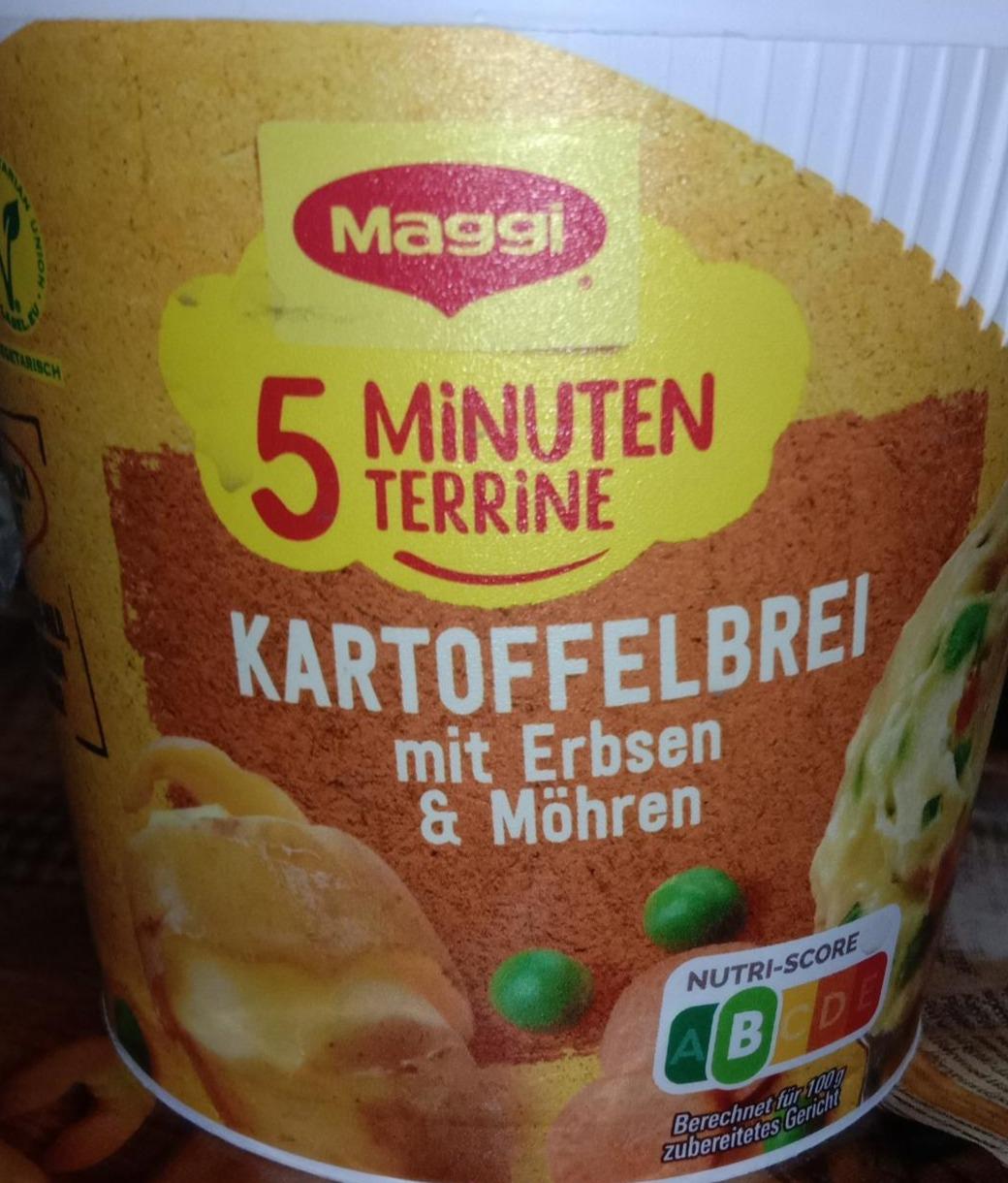 Фото - 5 minuten terrine kartoffelbrei mit Erbsen und Möhren Maggi