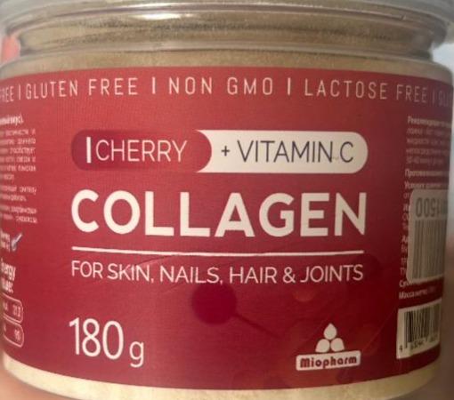 Фото - Collagen cherry+vitamin C Miopharm