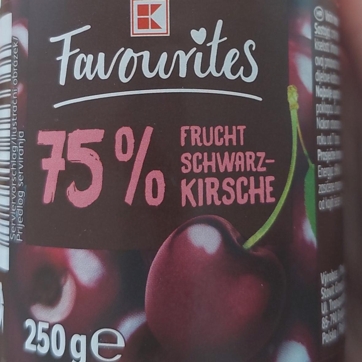 Фото - 75% Frucht Schwarzkirsche K-Favourites