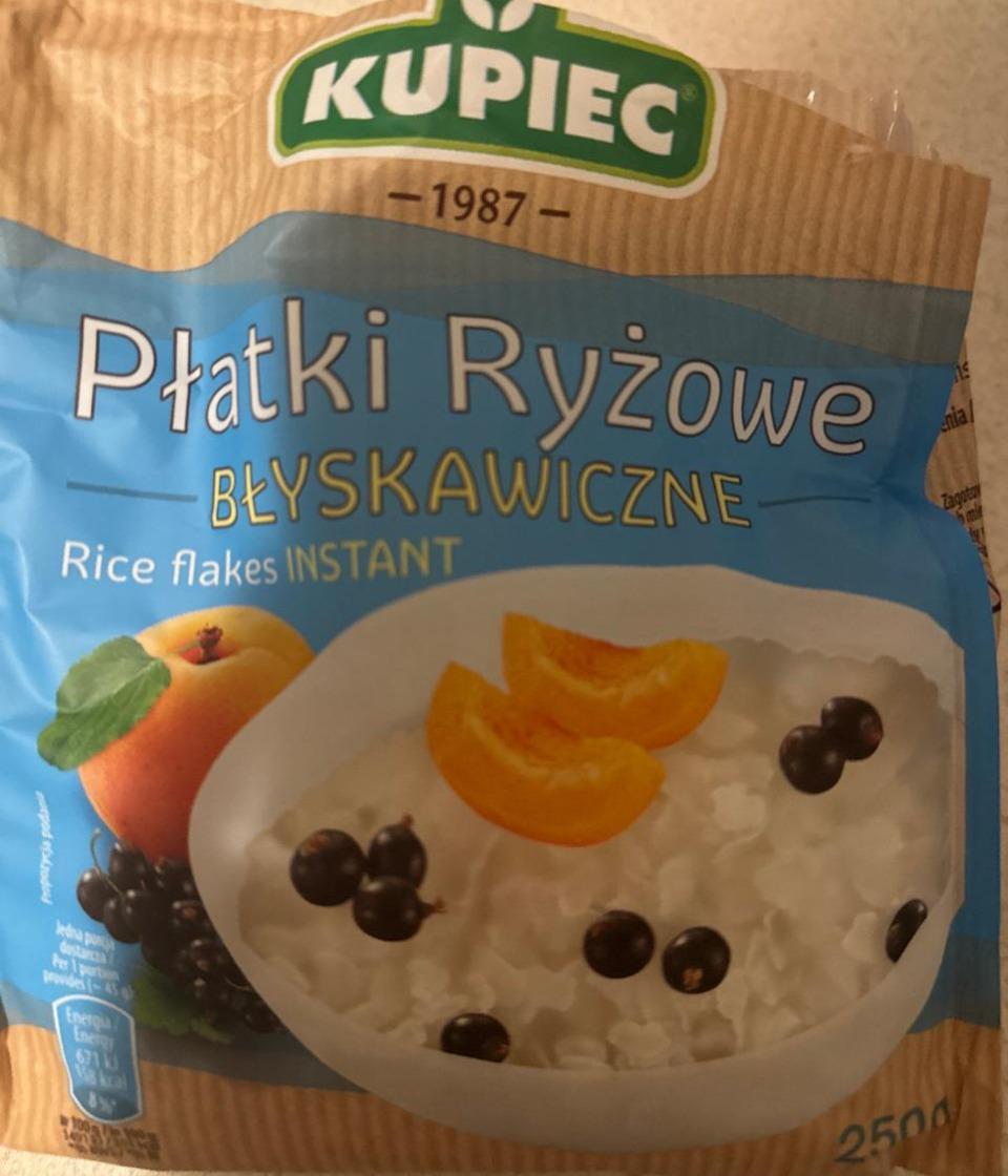 Фото - Płatki ryżowe błyskawiczne rice flakes instant Kupiec