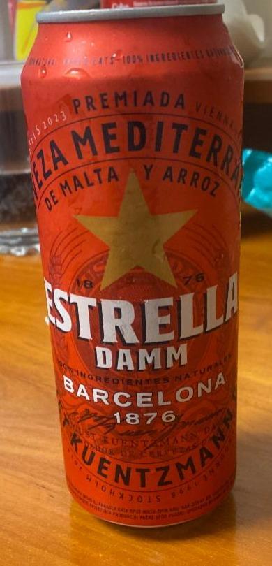 Фото - Пиво 4.6% светлое Estrella Damm Barcelona