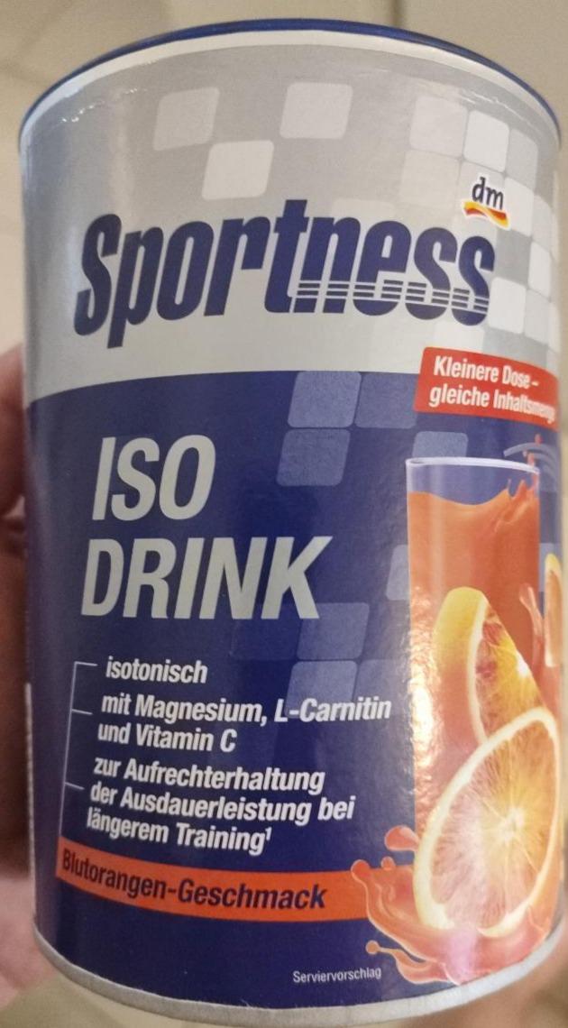 Фото - iso drink Sportness DM