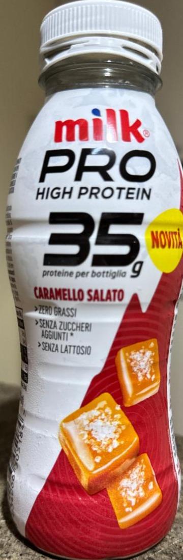 Фото - Pro high protein caramello salato Milk