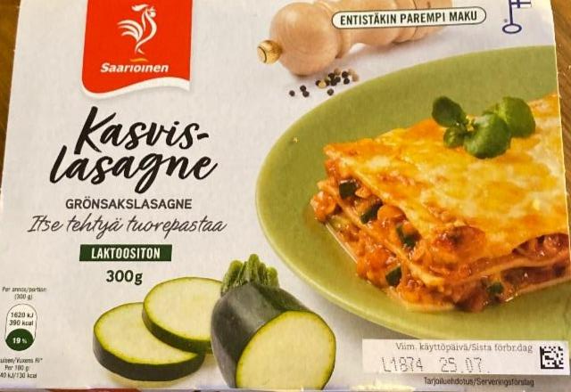 Фото - Saarioinen kasvis-lasagne Saarioinen