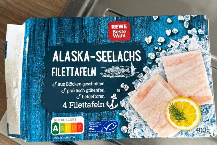 Фото - Alaska-Seelachs Filettafeln Rewe beste wahl