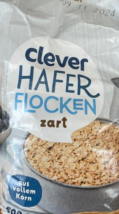 Фото - Hafer flocken zart Clever