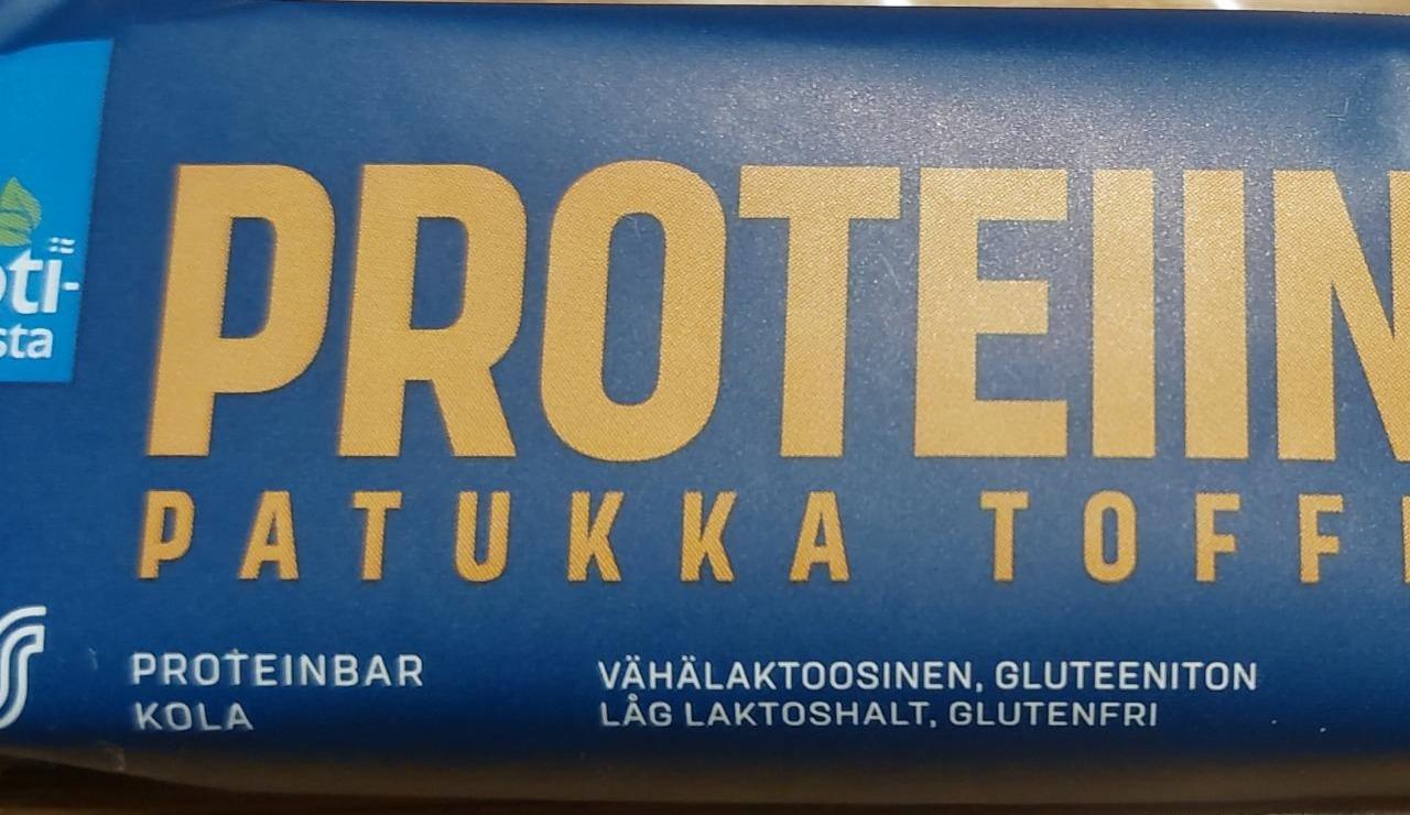 Фото - Proteiini patukka toffee Kotimaista