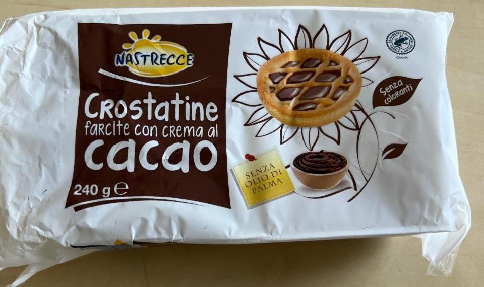 Фото - Crostatine farcite con crema di cacao Nastrecce