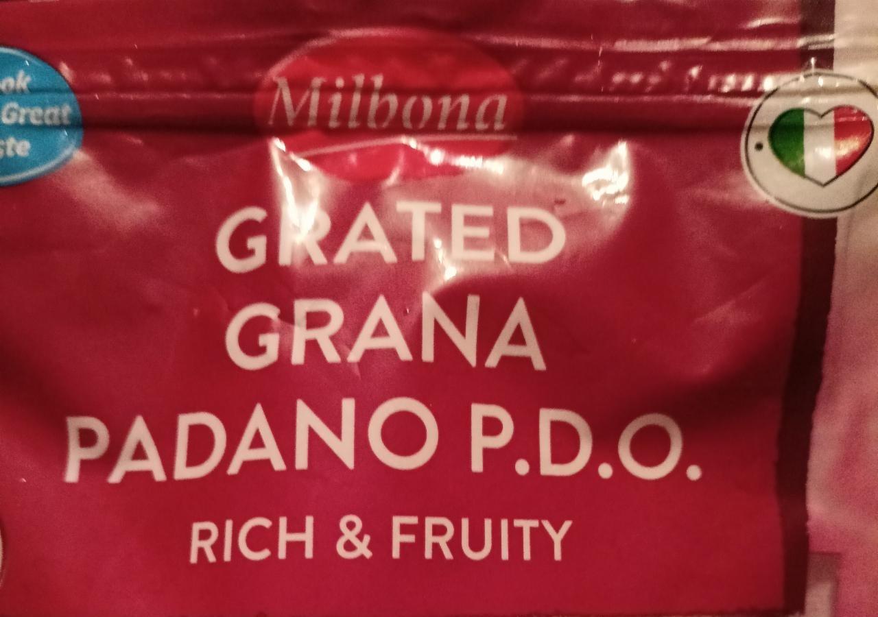 Фото - Grated grana padano rich and fruity Milbona