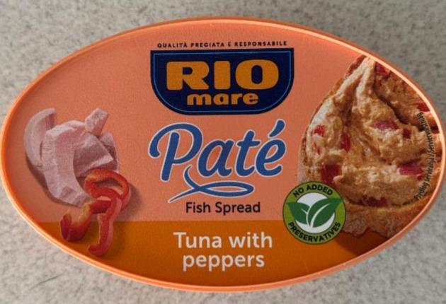 Фото - Paté fish spread tuna with peppers Rio Mare