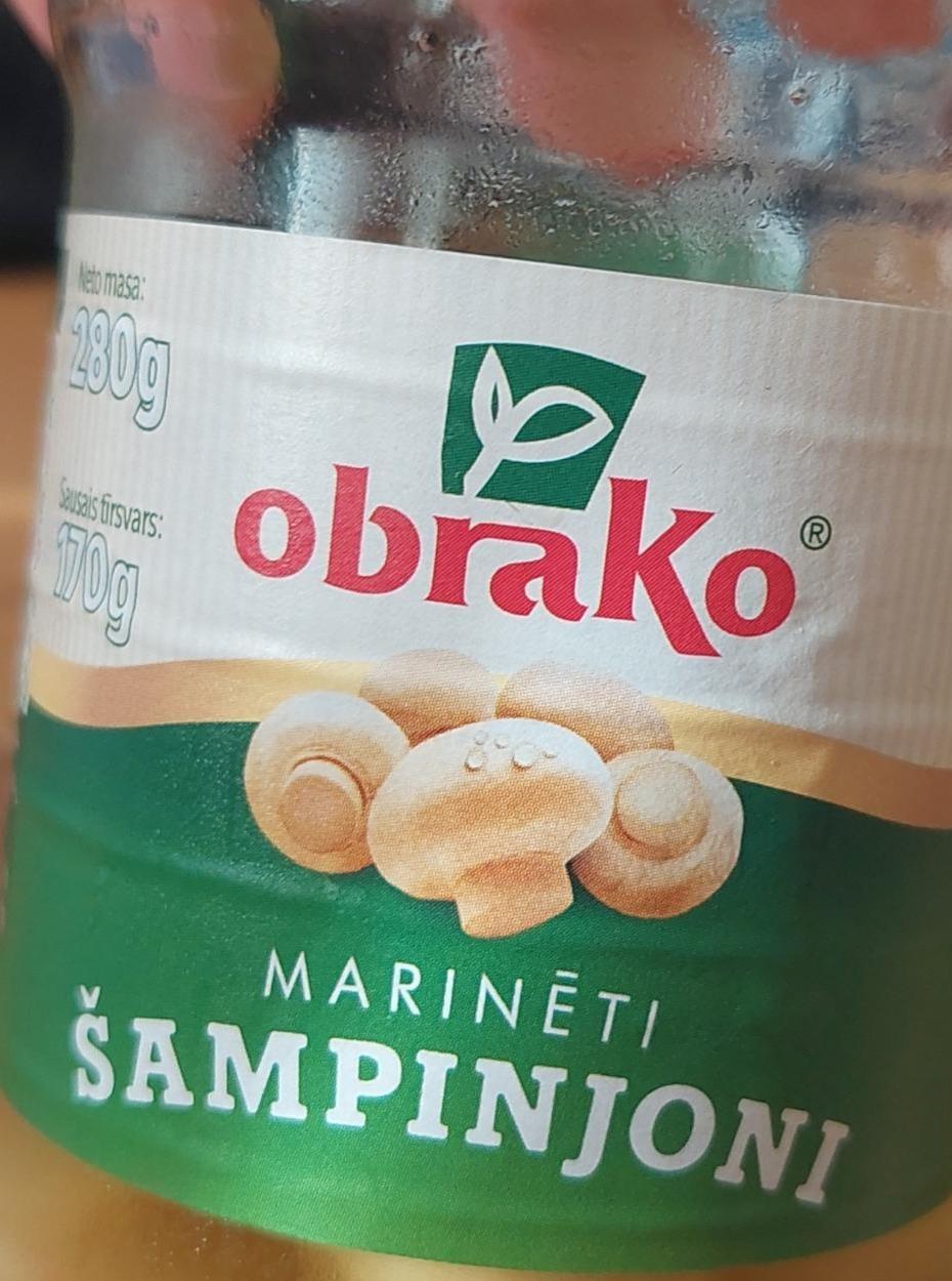 Фото - Marinēti šampinjoni Obrako