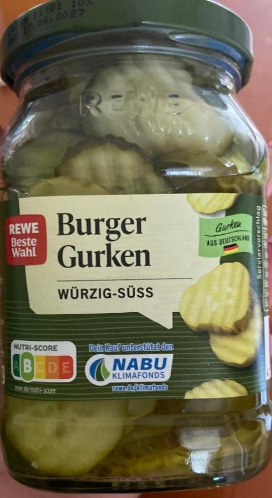 Фото - Burger gurken Rewe beste wahl