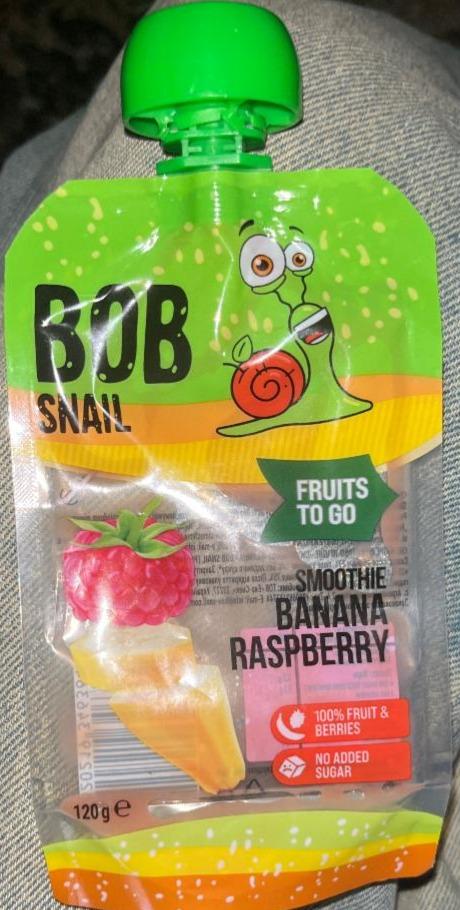 Фото - Smoothie banana raspberry Bob snail