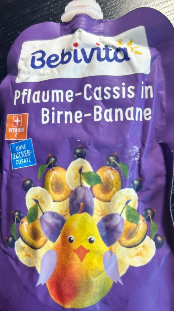 Фото - Pflaume-cassis in birne-banane Bebivita