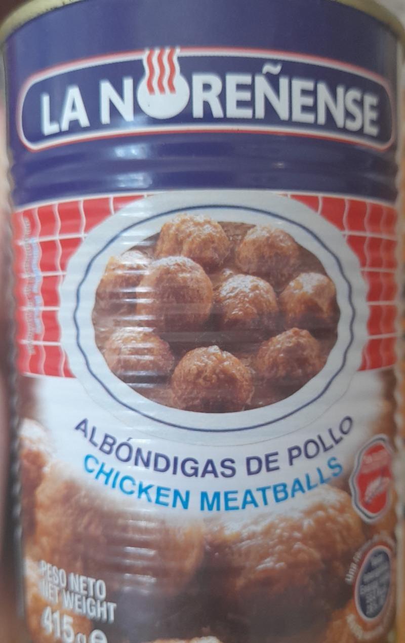 Фото - Митболы куриные Chicken Meatballs La Norenense