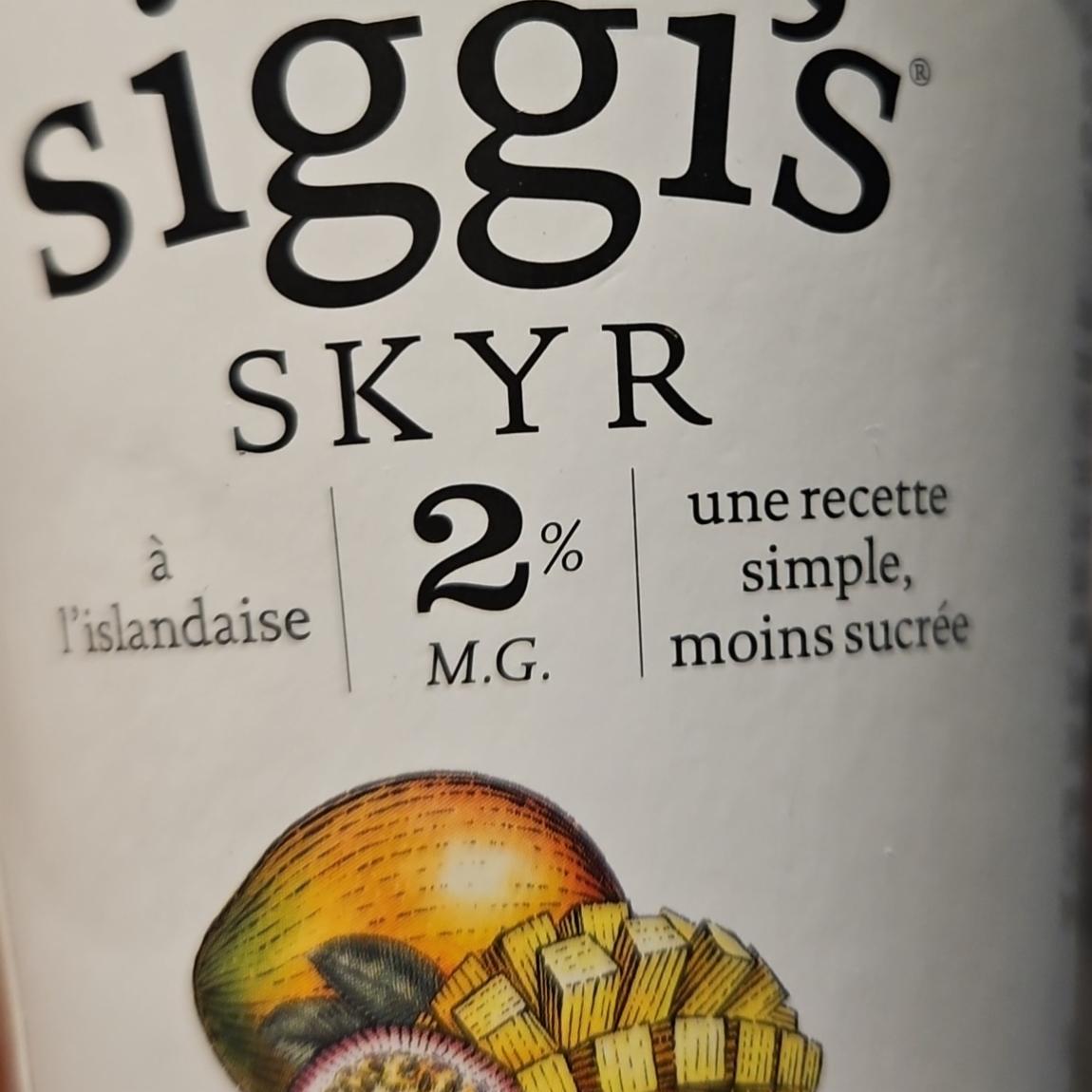 Фото - Skyr 2% mangue-passion Siggi's