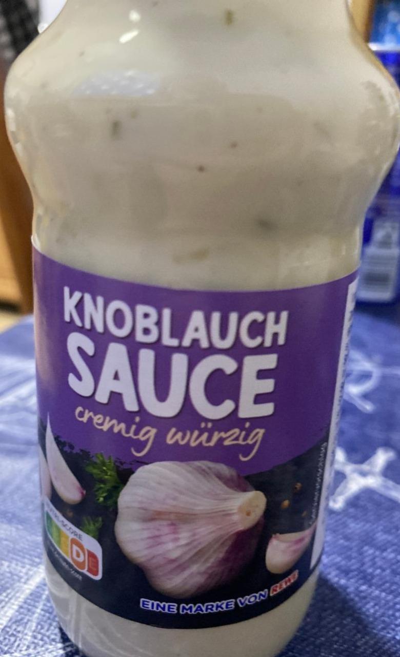 Фото - Knoblauch sauce cremig würzig Ja!