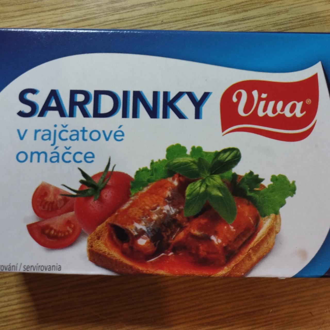 Фото - Sardinky v rajčatové omáčce Viva